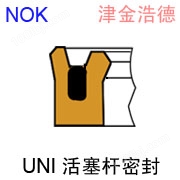 NOK UNI 活塞杆密封件(适用于低温和高压操作)
