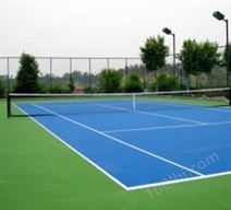 环保硅PU塑胶网球场