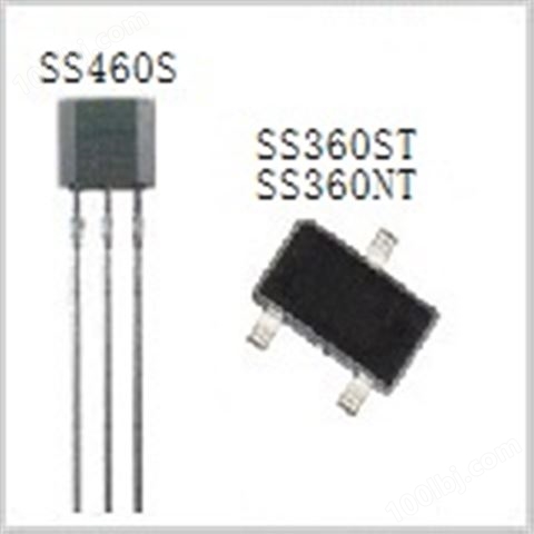 SS360NT SS360ST SS460S高灵敏度双极锁存型霍尔效应位置传感器