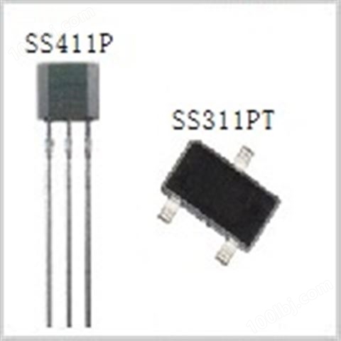 SS311PT SS411P内置上拉电阻双极霍尔效应位置传感器