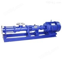 G型螺杆泵高粘度液体输送泵无堵塞浓浆泵