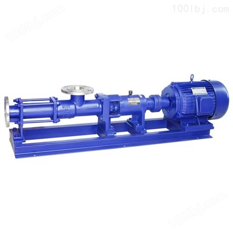 G型螺杆泵高粘度液体输送泵无堵塞浓浆泵