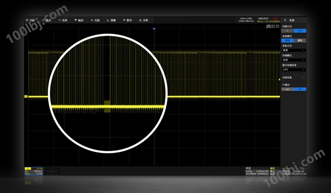 SDS7000A示波器的采样率100w.jpg