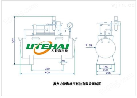 东莞氮气增压泵压力泵SY-220设备厂家