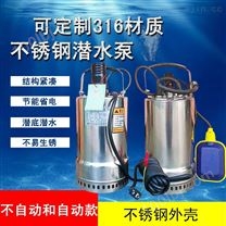 250W液位控制自动316L不锈钢潜水泵耐酸碱